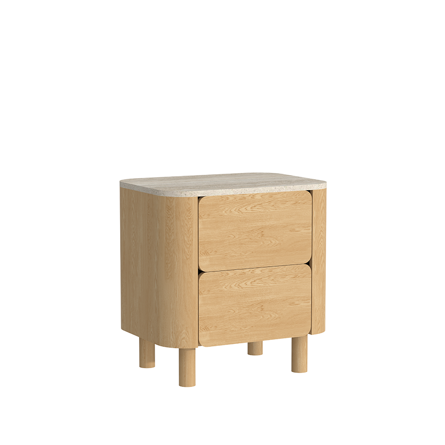 Curutimber 2-Drawer Cabinet